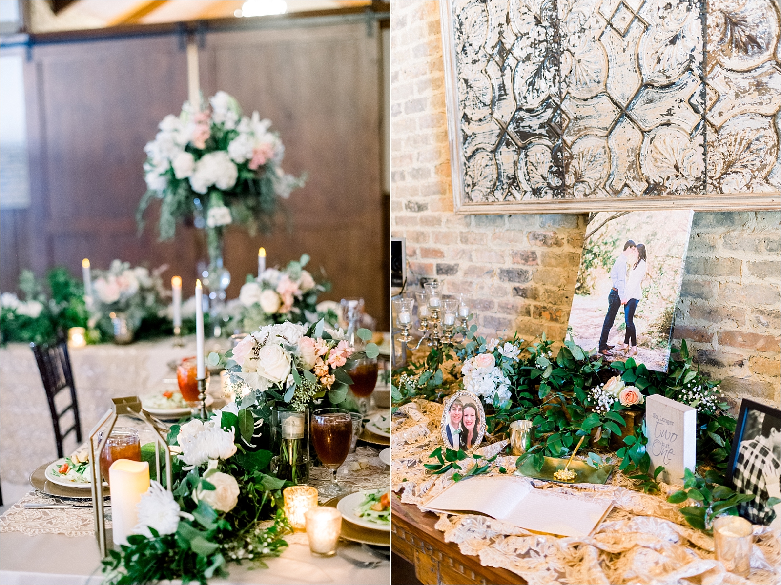 chandelier of gruene wedding reception