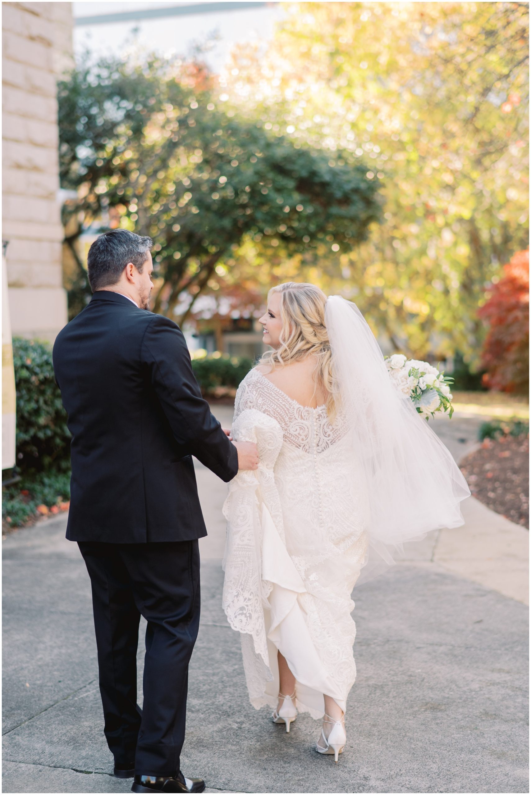 bride-groom-walking