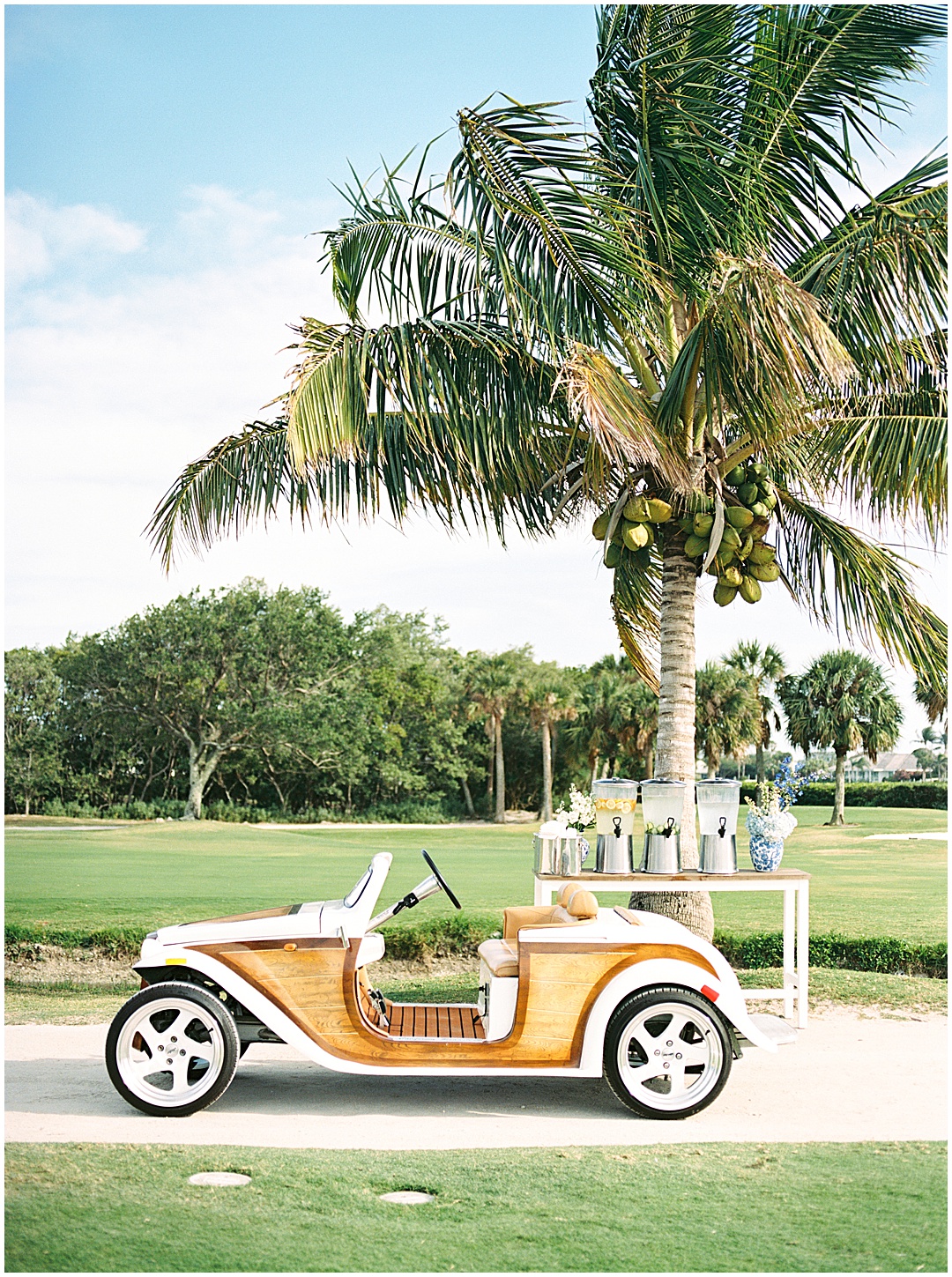 tropical inspired florida wedding