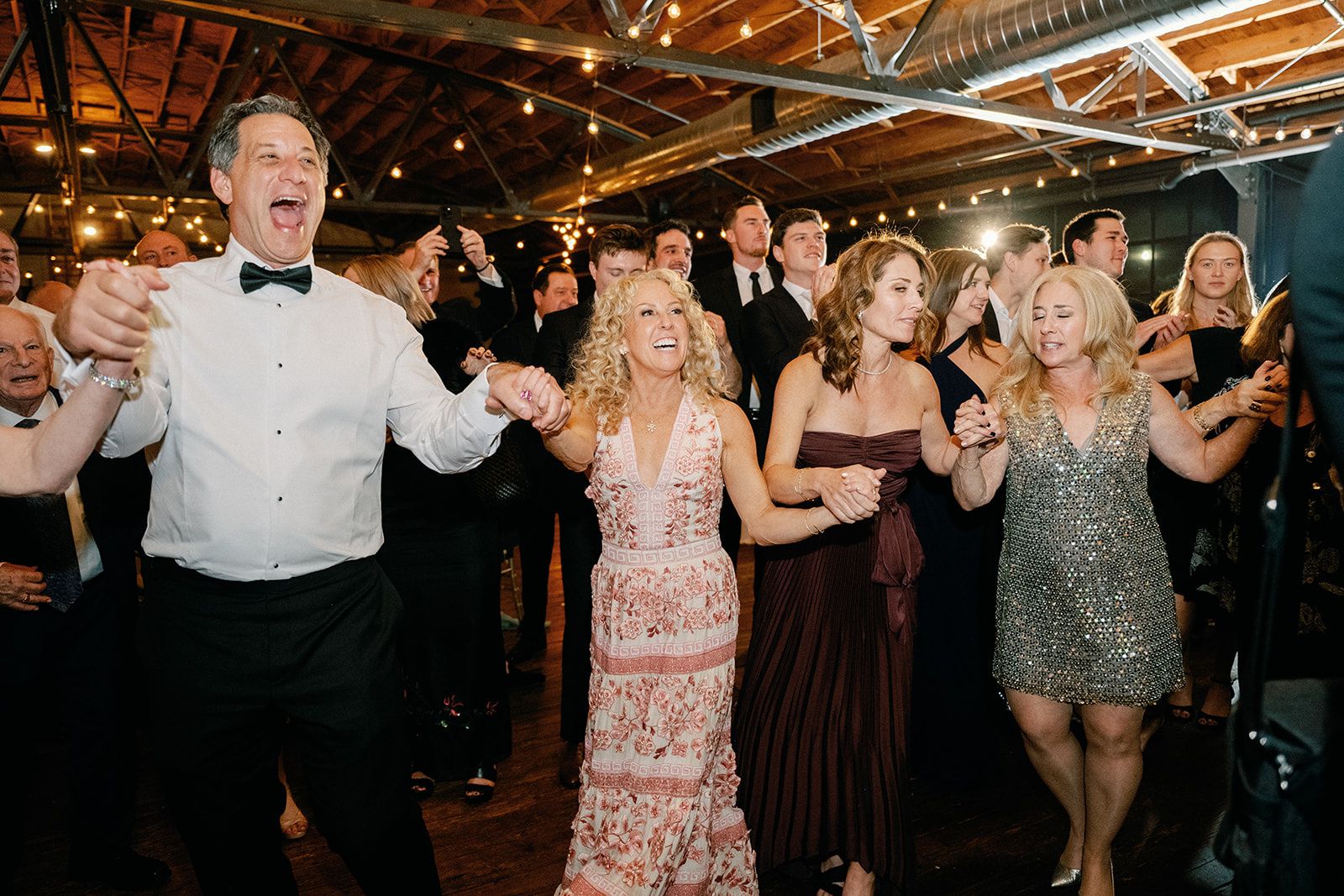 Hora at Summerour Studio Wedding Reception