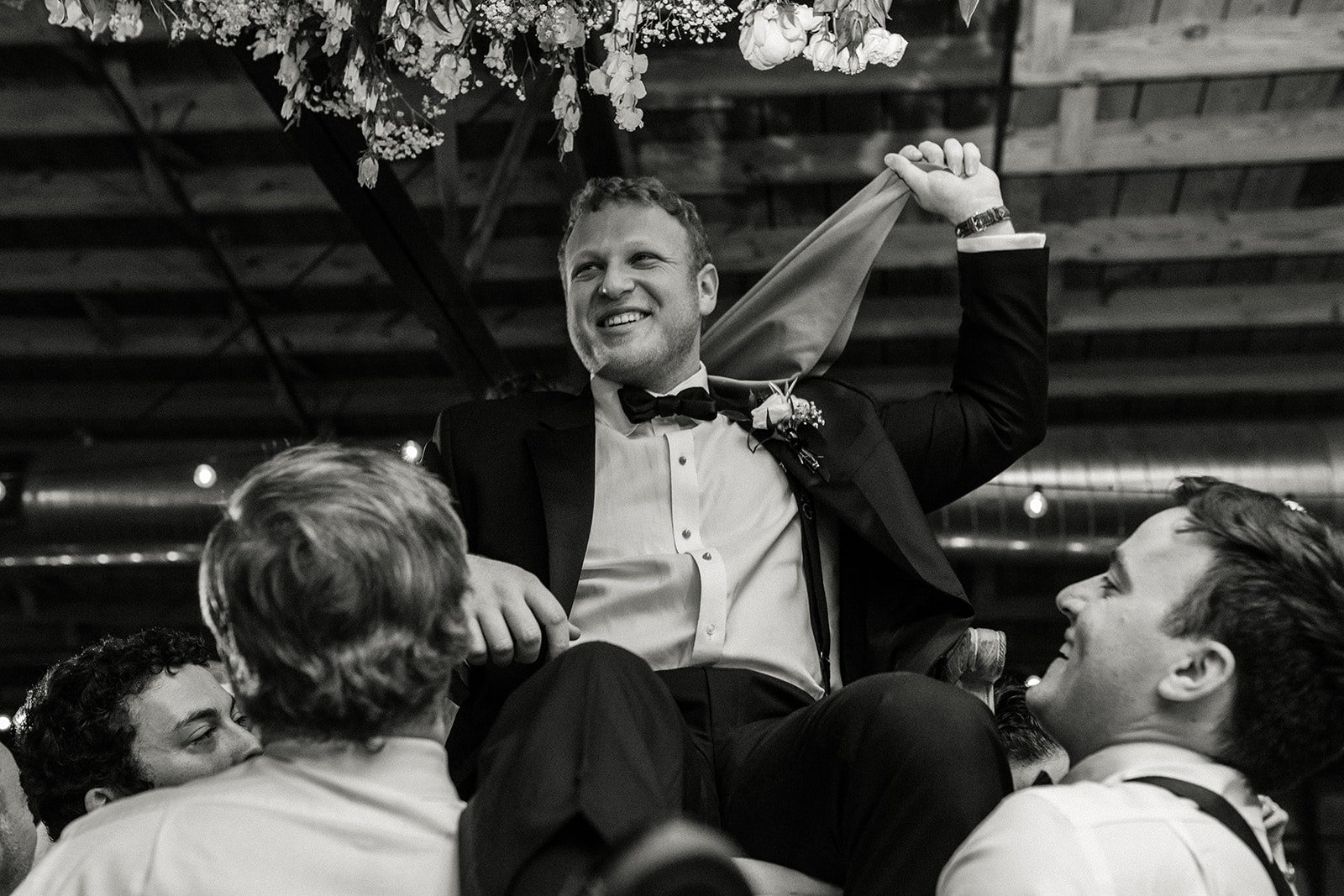 Hora at Summerour Studio Wedding in Atlanta