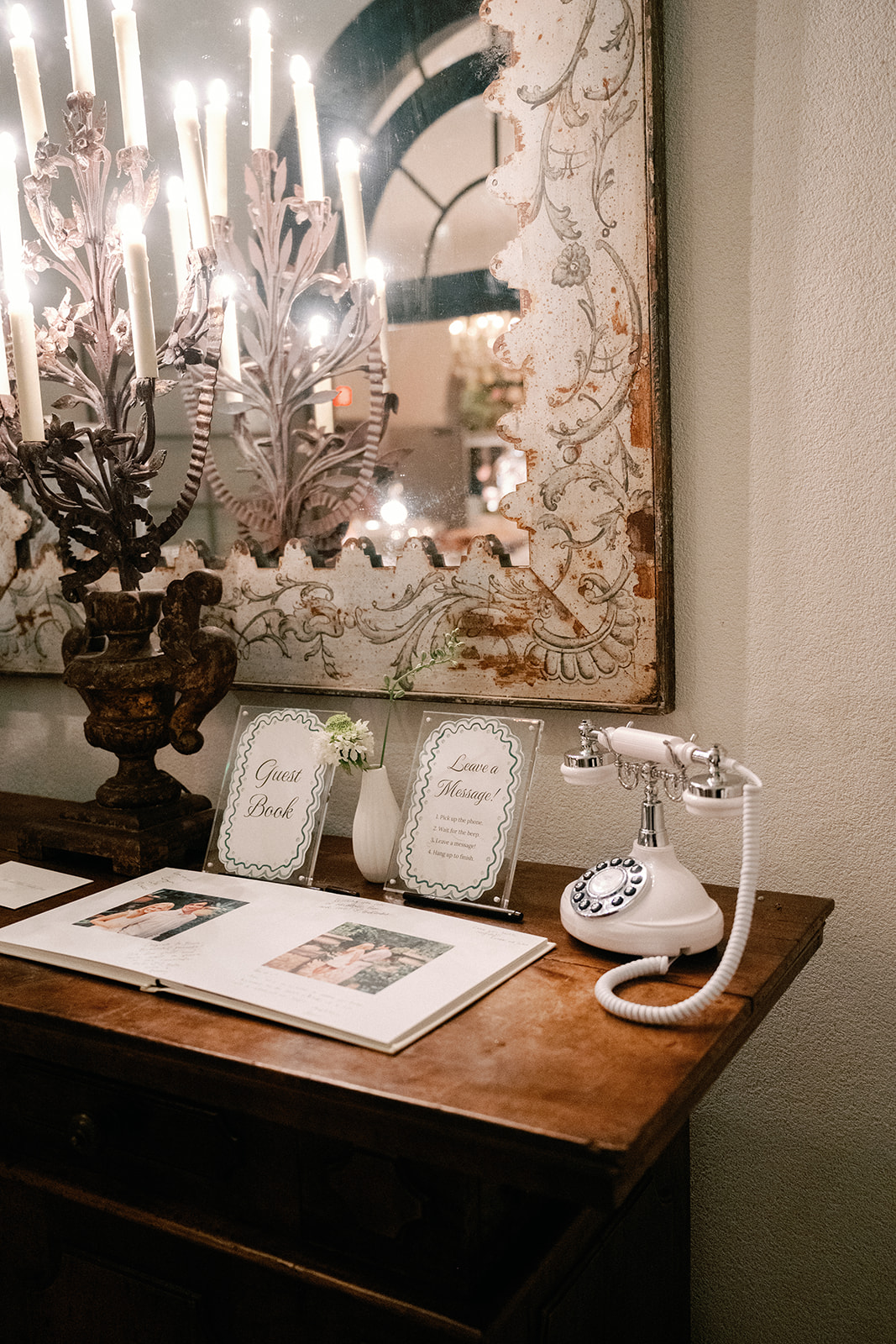 Audio Guestbook at Wedding