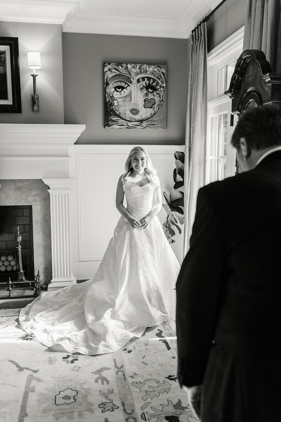 Bride and Dad First Look