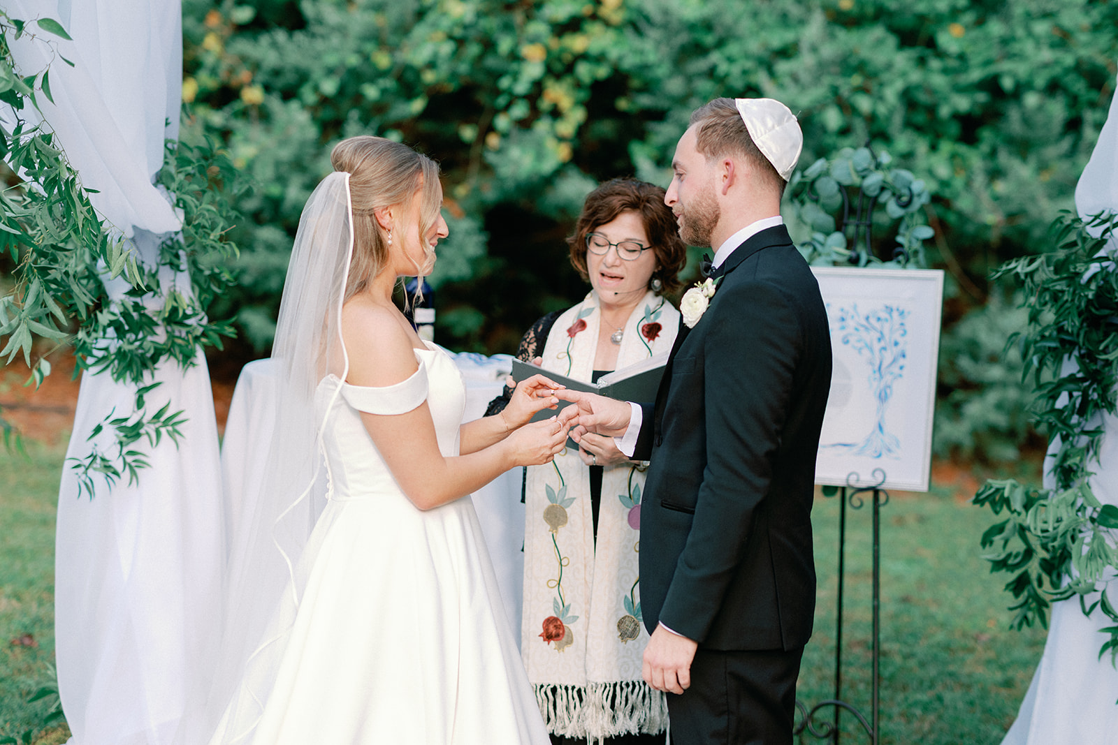 Little River Farms Jewish Wedding Ceremony