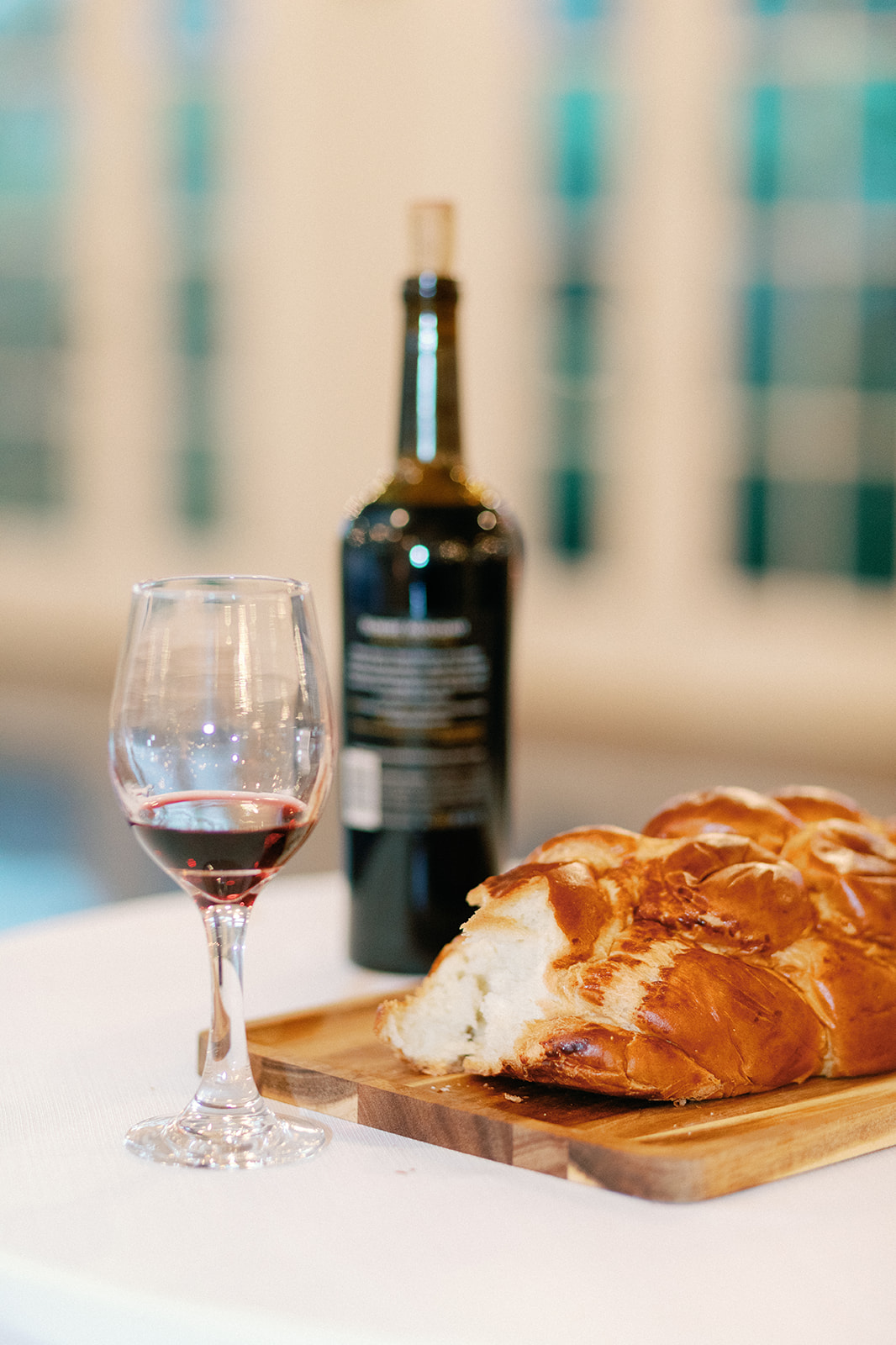 Hamotzi at Jewish Wedding in Atlanta