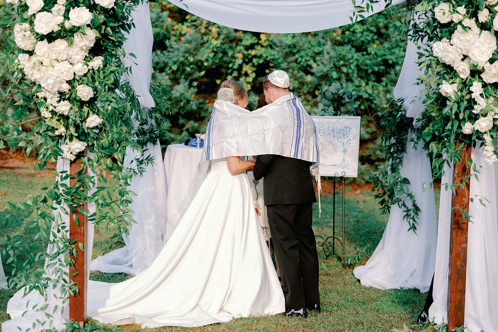Jewish Wedding Ceremony Little River Farms 
