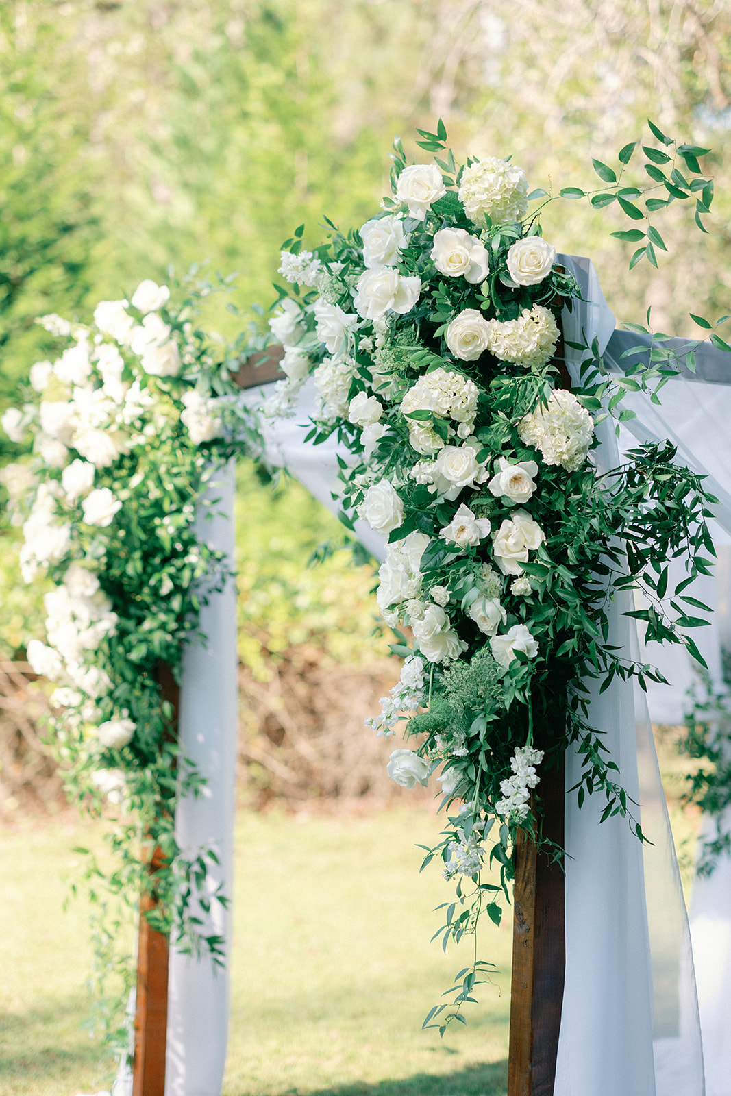 Chuppah at Little River Farms Wedding Ceremony
