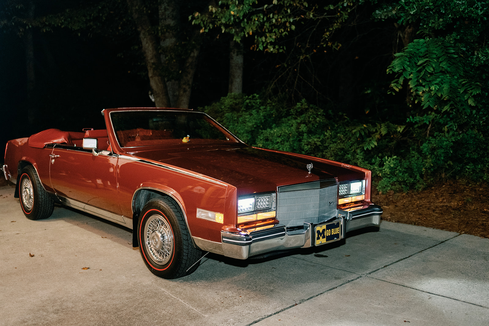 University of Alabama Getaway Car at Wedding