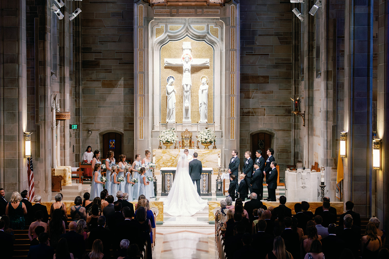 Atlanta Wedding Ceremony at Cathedral of Christ the King