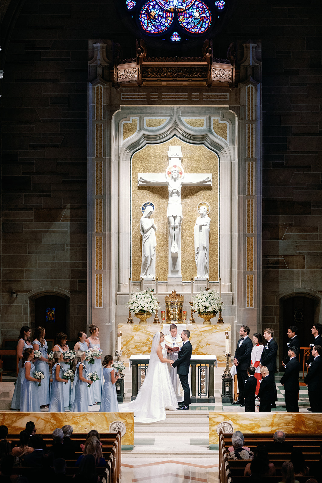 Cathedral of Christ the King Wedding Ceremony Atlanta